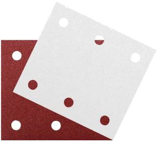 Makita Schleifpapier Set, 10 Stück - 102x114 mm - Körnung 60-240 - P-15883