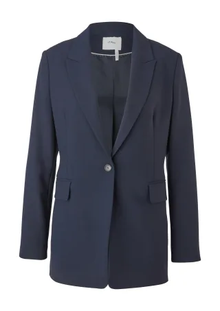 s.Oliver BLACK LABEL - Blazer langarm blau - Gr. - 36