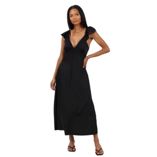 Brave Soul - Maxikleid für Damen, Regulär (Schwarz)