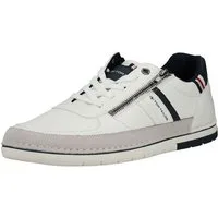 TOM TAILOR Sneaker Lederimitat/Textil . Sneaker (1-tlg)