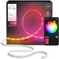 Philips Hue LED-Streifen Flux Gradient LED-Streifen Zubehör, steuerbar per App, RGBWWIC, Verlängerungs-Set, Farbverläufe, selbstklebend, kürzbar