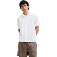 Jack & Jones Kurzarmhemd JJESUMMER LINEN BLEND RESORT (1-tlg)