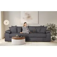 OTTO home Big-Sofa Soft&Cosy XL, B: 246 cm - OTTO. Verlässliche Qualität., Mega-Sofa, Cord oder Chenille-Struktur, mit Federkern & 4 Zierkissen