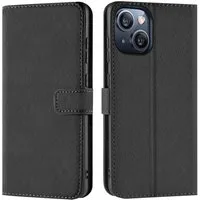 CoolGadget Handyhülle Book Case Handy Tasche für Apple iPhone 15 6,1 Zoll, Hülle Klapphülle Flip Cover für iPhone 15 Schutzhülle stoßfest