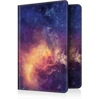 Fintie Smartphone-Hülle Reisepass Impfpass Schutzhülle - Premium Kunstleder Reisepasshülle, Travel Organizer mit RFID-Blockier für Kreditkarten, Ausweis usw.