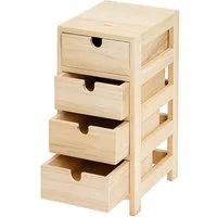 VBS Dekoobjekt Schubladenturm, 14 cm x 30 cm