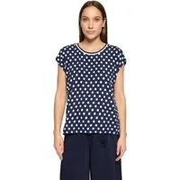 Betty Barclay Kurzarmshirt Damen mit Tunnelzug (1-tlg)