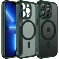 CoolGadget Handyhülle für Apple iPhone 13 Pro 6,1 Zoll, Kamera Schutz Hülle Silikon Hard Case Schutzhülle für Magsafe Zubehör