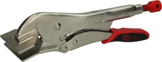 KS Tools Breitmaul-Flachbacken-Gripzange mit Easy-Release - 115.2077