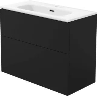 Neuesbad Set: Waschbecken CABINET STU_NU81 + Serie 100 Waschbecken CTU_6U8M NB1DESTNU8U6U8M1