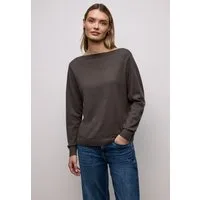 STREET ONE Strickpullover mit U-Boot-Ausschnitt