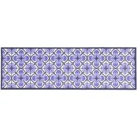 Primaflor-Ideen in Textil Küchenläufer LISSABON, Made in Belgium, rechteckig, Höhe: 5 mm, Motiv Ornamente, Fliesen Design, rutschhemmend, waschbar, Küche