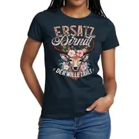 Spreadshirt T-Shirt Ersatz Dirndl Trachten T-Shirt Für Damen Und Kinder Frauen T-Shirt (1-tlg)