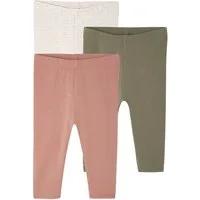 vertbaudet Leggings Einfarbige Baby Leggings Basics 3er-Pack