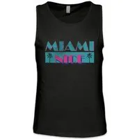 Urban Backwoods Tanktop Miami Nice Ärmelloses T-Shirt USA Florida Holidays Beach Strand Meer Serie Vice Sun Palmen