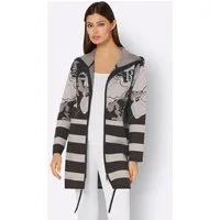 creation L Strickjacke Jacquard-Strickjacke