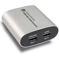 FeinTech VAX01202 HDMI eARC Audio Extractor Audio-Adapter zu HDMI, HDMI-eARC, eARC oder Audio-Splitter Modus