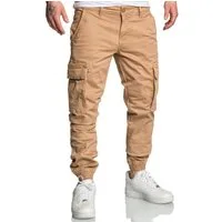 REPUBLIX Cargohose Luke Herren Cargo Jogger Chino Hose Jeans