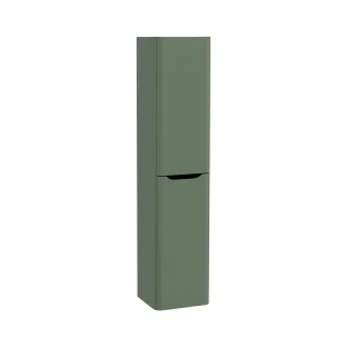 VitrA New Integra Round Hochschrank mit 2 Türen 40 x 37 x 180 cm (BxTxH) Türanschlag Matt,70073 70073