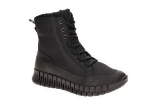 Ecco 21836351052 Damen Stiefeletten Schwarz Wasserdicht Warm Gef?ttert