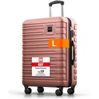 Travely Koffer Polycarbonat Koffer L 67cm - Reisekoffer, Hartschalenkoffer, Trolley, 4 Rollen, Designed in Germany, austauschbare Griffe und Rollen