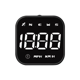 Car HUD Head-up Display Car GPS Universal Multi-function Speedometer Compass HD Smart Display USB Rechargeable