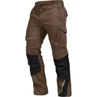 Leibwächter Arbeitshose Herren Flex-Line Cargohose, Bequeme Workwear, 290g/m² (Arbeitsbekleidung) dehnbar durch Elastan (Spandex), Waschbar bis 60°C & trocknergeeignet