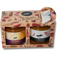 Grega´s Imkerei Grillsauce Honigsüße 2er Geschenk Box mit Grillhonigspezialitäten, 2 x 250 g, (deiner Wahl, perfektes Mitbringsel / Geschenk zur Grillparty oder Gartenparty), Direkt vom Imker