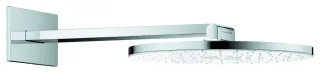 GROHE Kopfbrause-Set Rainshower Aqua 107056, 2 Strahl Brausearm moon white/chrom, 107056LS00 107056LS00