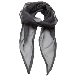Premier - "Colours" Schal für Herren/Damen Unisex (Dunkelgrau)