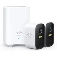 eufy Security Überwachungskamera eufyCam 2C, 180Tage Akku, HD 1080p, IP67 wetterfest (2-tlg)