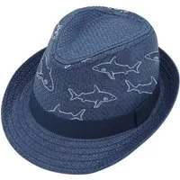 MAXIMO Strohhut KIDS BOY-Trilby Hai,Futter (1-St)