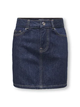 KIDS ONLY - KOGSTELLA SHORT SKIRT DNM AZG Dark Blue Denim - Gr. - 152