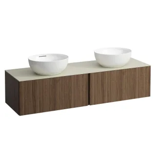 LAUFEN Waschtischunterschrank und Waschtischplatte ALESSI 500x1600x370 H4313570976301