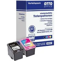 Otto Office Tintenpatrone (2-tlg., ersetzt HP »Nr. 302 XL«, schwarz / cyan / magenta / gelb)