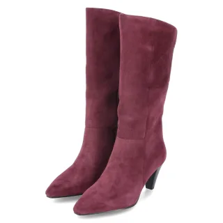 Tamaris Stiefel - Gr. 37 - Rot - Rauleder