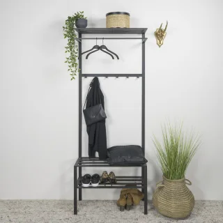 Spinder Design Garderobenständer "Ivar" Metall, Breite 70 cm