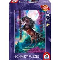Einhorn bei Vollmond, Puzzle 1000 Teile