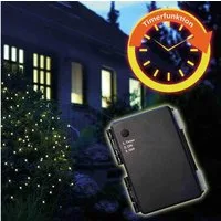 Star-Max LED Dekolicht LED-Batt-Netz au. 1,5x1,5 100er, mit Timer für 3AA (1 Stück)
