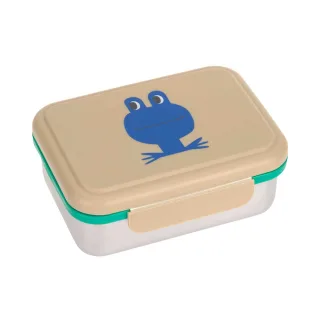 Lässig Edelstahl Lunchbox - Happy Trails, Frosch