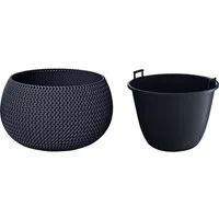 Prosperplast Pflanzkübel Splofy Bowl, ØxH: 37x21 cm