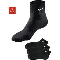 Nike Kurzsocken (3-Paar) mit weichem Frottee