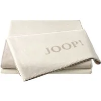 JOOP! Tagesdecke Joop Wohndecke beige 150 x 200 cm zweiseitig Kuscheldecke