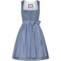 Nübler Dirndl Mini Dirndl Kaja in Blau von Nübler - Rocklänge 55 cm