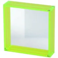 Giftcompany Bilderrahmen Acryl Bilderrahmen Tokio Neon Grün (10x10cm)