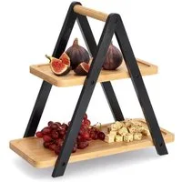 Zeller Present Etagere, Bambus, (1-tlg), 2-stufig