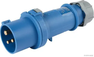 HERTH&BUSS Stecker, 3-polig, 16 A blau - 51307021
