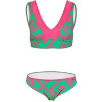 Beco Beermann Triangel-Bikini-Top Inka Graphic, mit fantasievollem Inka-Muster