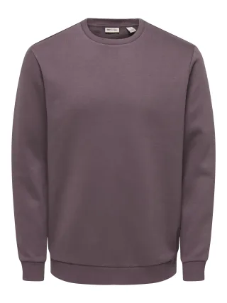 ONLY&SONS - ONSCERES CREW NECK NOOS Huckleberry - Gr. - S
