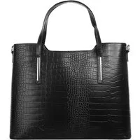 Cluty Henkeltasche (1-tlg), echt Leder, Made in Italy